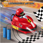 Set of 2 RC Bumper Cars with Ejecting Robots